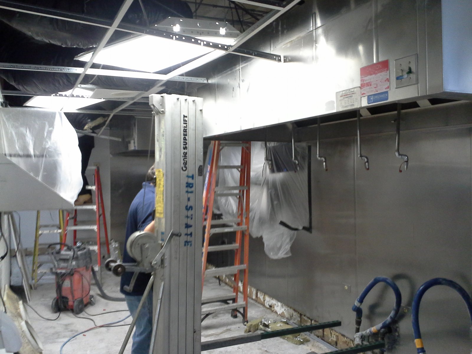 Grocery Display Refrigeration Build