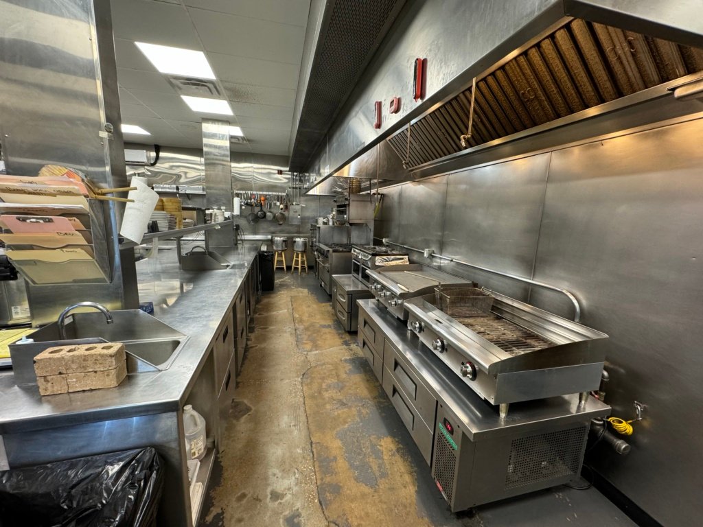 Sado Sushi Restaurant — new kitchen and exhaust installation